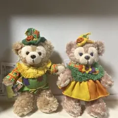 ダッフィー & シェリーメイ ハロウィンぬいぐるみセット