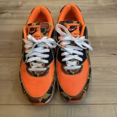 NIKE エアマックス90 ダックカモ　orangeのサムネイル