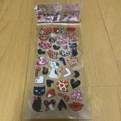 平成レトロ　シール　ぷっくり