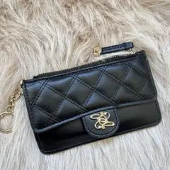 RANDA キルティング フラグメントケース ブラック