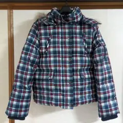 ネイビー ダウンジャケット