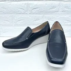【未使用品】ベネビス 本革 ネイビー 24