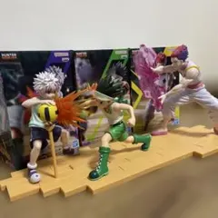 最新プライズHUNTER HUNTER フィギュア 3体セット新品未開封