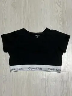 カルバンクライン　新品ブラック　ベビーT　ピチT　平成ギャル　海外ガール　Y2Kのサムネイル