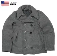 NAVY Pコート 米軍タイプ　グレー