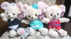 Girlie Bear×PEACH JOHN ぬいぐるみ 3体セット