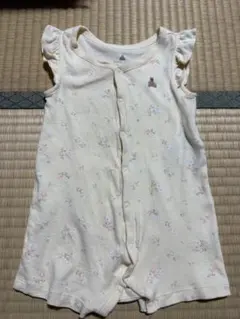 baby gap フラワープリントロンパース 6-12ヶ月