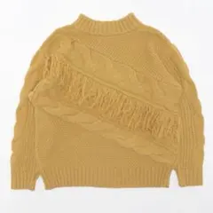 RODEO CROWNS フリンジ付きニットセーター