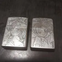とある科学の超電磁砲 美少女Zippo風オイルライター 10個セット収納