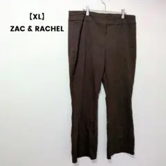 【XL】ZAC & RACHEL ブラウン カジュアルパンツ