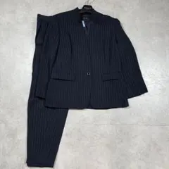 極美品 アバハウス セットアップスーツ ライトグレー トラベルスーツ