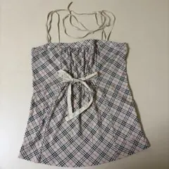 Burberry ノバチェック キャミソール リボンのサムネイル