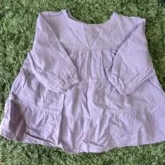 breeze トップス　パープル　70サイズ