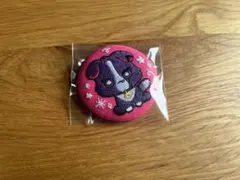 にじさんじ　IMPACT ランダム刺繍缶バッジ　むらさきのこ　渡会雲雀