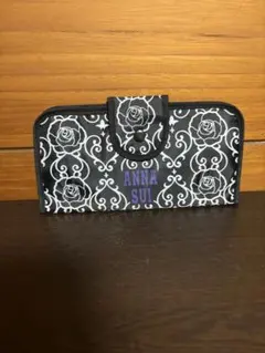 ANNA SUI カードケース ローズ柄