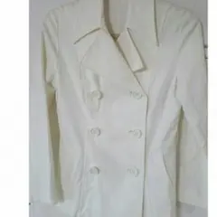 美品☆オフホワイトジャケット☆紐なし