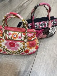 ★20日まで値引き★Vera Bradley キルティングミニポーチ2点セットのサムネイル