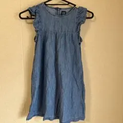 GAP デニム ノースリーブワンピース 5歳用