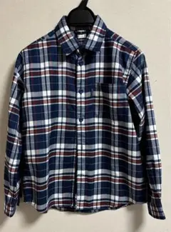 mont-bell モンベル キッズ チェックシャツ 140cm