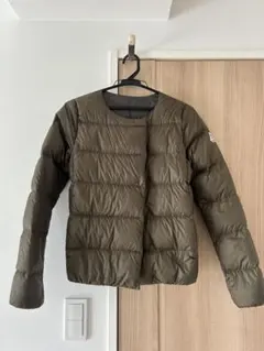 【美品】PYRENEX カーキ ダウンジャケットJP36