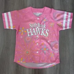 福岡ソフトバンクホークス タカガールユニフォーム M ピンク