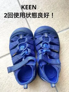 KEEN サンダル 濃いブルー 9 US 16cm JP