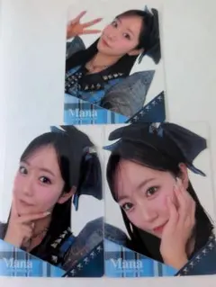 ま*ろ様 FRUITSZIPPERトレカ 真中まな3枚セット