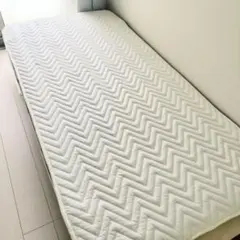 洗えるベッドパッド シングル 97×195cm キナリ