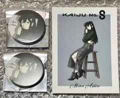 怪獣8号　新宿　POP UP マルイ　亜白ミナ　ミナ　缶バッジ　カード　３点
