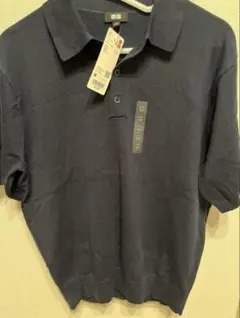 ユニクロ　ウォッシャブル　ニット　ポロセーター