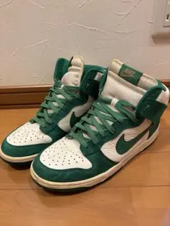 Nike ハイカットスニーカー グリーン/ホワイト