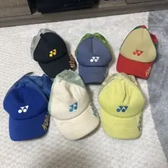 YONEX キャップ 5点セット カラフル - メルカリ