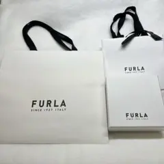 FURLA 紙袋と箱3点セット