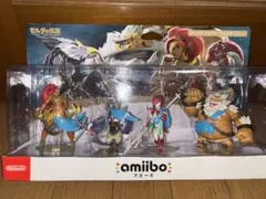 ゼルダの伝説 amiibo フィギュア 4人の英傑セット