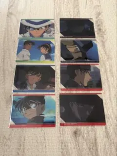 名探偵コナン 場面写トレーディングクリアカード 8枚セット