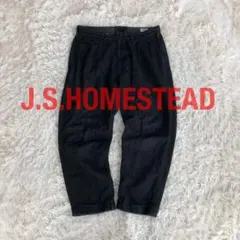 J.S.HOMESTEAD ブラックデニムパンツ　ジャーナルスタンダード