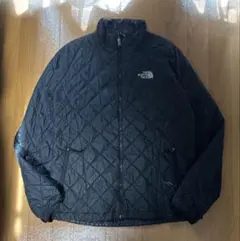 The north face キルティングジャケット　ノースフェイス　ブラック