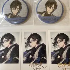 四季凪アキラ 缶バッチ チェキ セット