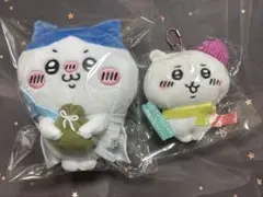 ぽてたまぬいぐるみ　報酬　ハチワレ　スキー　ちいかわ　２点セット