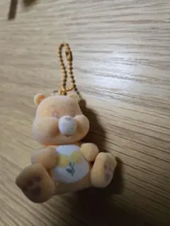 케어 베어 플로키 마스코트 오렌지