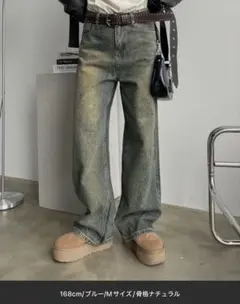 SHAGGIE ヴィンテージルーズデニムパンツ