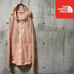 ノースフェイス　ナイロンパーカー　薄ピンク　レディースS