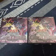 遊戯王CHAOS ORIGINS カオスオリジンズ シュリンク付き2BOXセット コナミ コナミデジタルエンタテインメント 遊戯王OCG デュエル