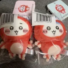 ちいかわ　ハチワレ　たこイカくじ　ふわふわ　ぬいぐるみ ２点セット