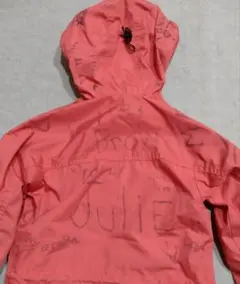 GOTOHOLLYWOOD 落書き マウンテンパーカー レッド 古着 ビンテージ