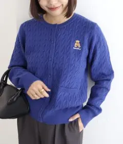 TeddyBear ケーブルポケットカーディガンのサムネイル