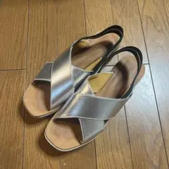 ファビオルスコーニ（Fabio Rusconi）シルバーサンダル