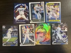 Topps ドジャースMVP カーショー、ベッツ、フリーマン