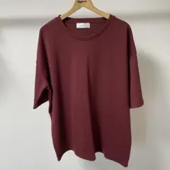 ADRER オーバーサイズ Tシャツ ボルドーのサムネイル