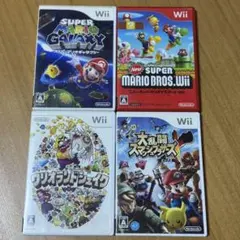 Wiiソフト 4本セット まとめ売り